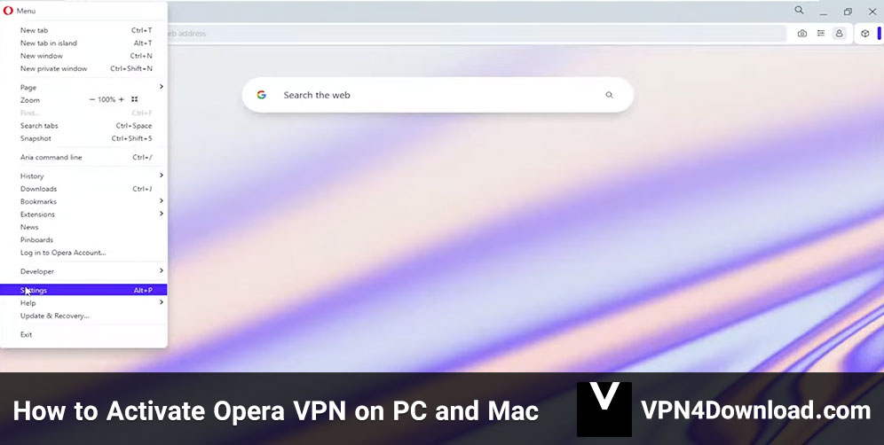 How to Activate Opera VPN on PC and Mac